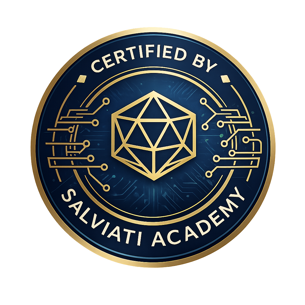 Certificação Salviati Academy formação certificada IA